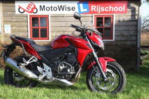 Honda CB500 F voor rijopleiding A2